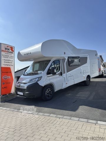 Autocaravana con alcoba SUNLIGHT A 70, Navi,Twin RFK,Sat,TV,Markise,Green Trail