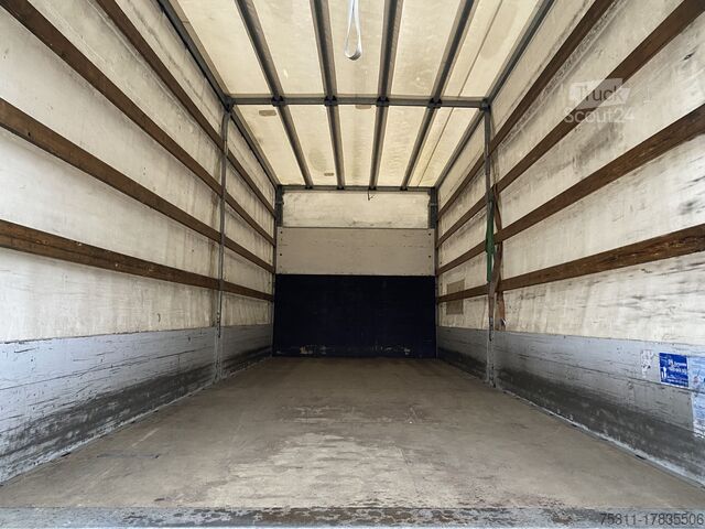 Camion cu platformă și prelată Mercedes-Benz Atego 1223 | Palfinger LBW*HU bis 03/25