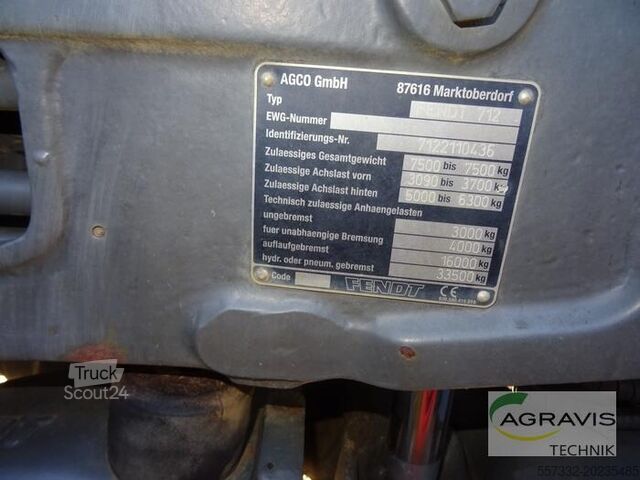 Traktor Fendt 712 VARIO