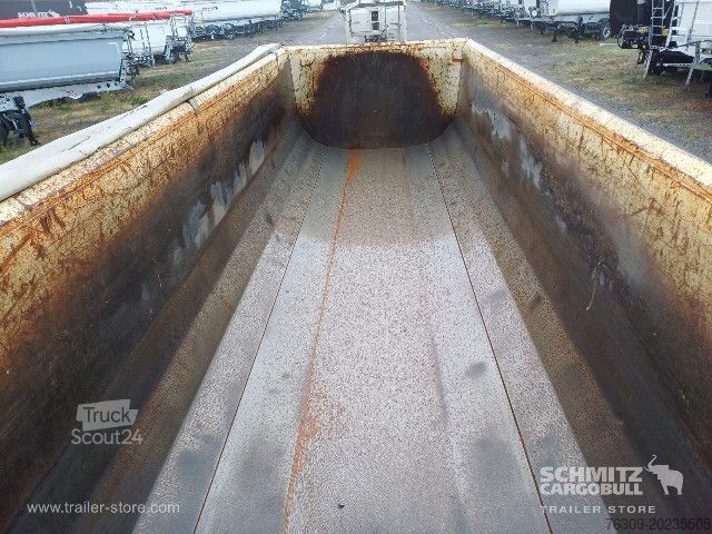 Semiremorcă basculantă Langendorf Kipper Stahlrundmulde 24m³