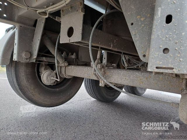 Semiremorcă basculantă Langendorf Kipper Stahlrundmulde 24m³