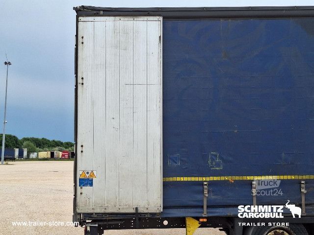 Open oplegger met zeil Schmitz Cargobull Curtainsider Mega