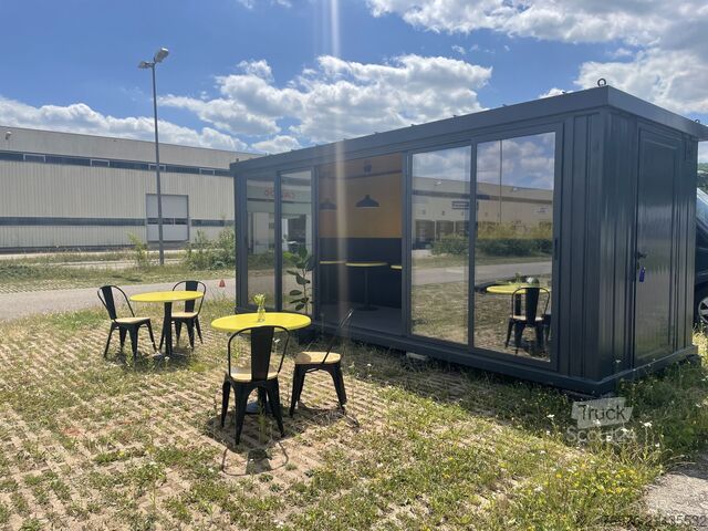 Carrinho de venda automática/ camião de alimentos Other Container mit Sitzmöglichkeiten