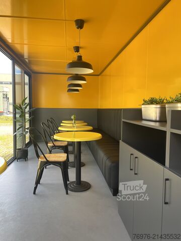 Carrinho de venda automática/ camião de alimentos Other Container mit Sitzmöglichkeiten