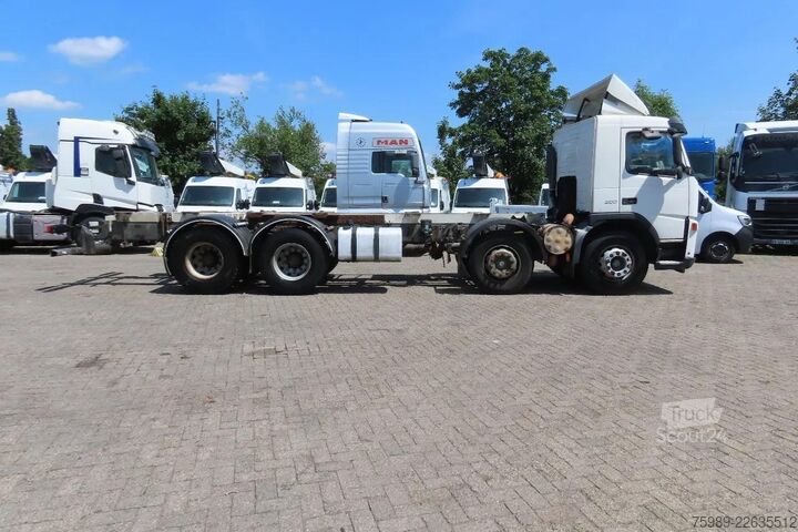 Alusta ja ohjaamo Volvo FM 12.380 8x4 FULL SPRING. 100% condition!