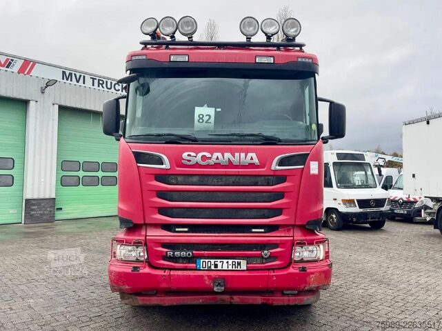 Alusta ja ohjaamo Scania R580 V8 6x4, RETARDER, 614915 km FULL SPRING!  ...