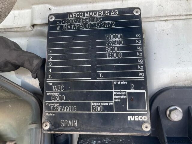 Soğutmalı/dondurulmuş taşıma Iveco Stralis 270 CNG! 294094 km!!  9.05 m long body!...