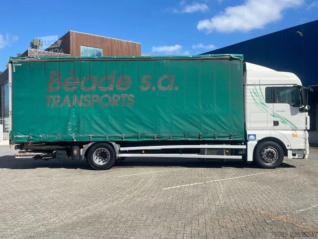 Раздвижной брезент MAN TGX 18.360 Euro 5, RETARDER