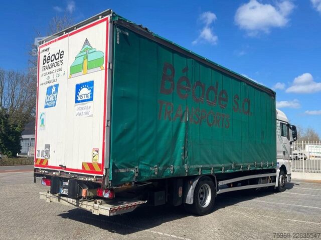 Раздвижной брезент MAN TGX 18.360 Euro 5, RETARDER