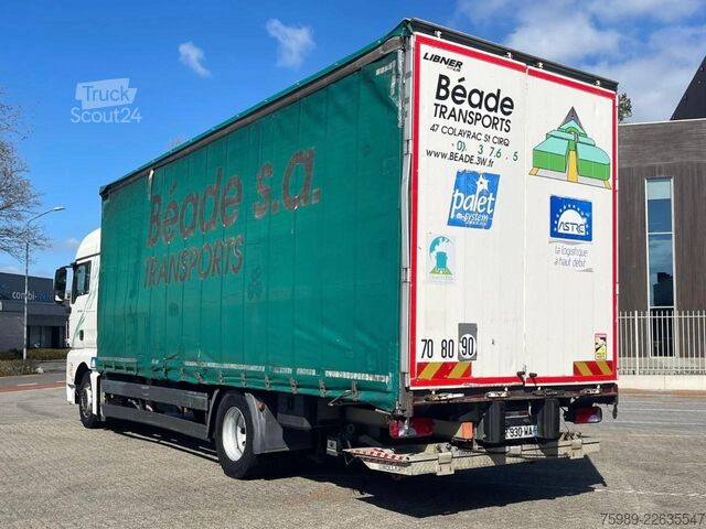 Раздвижной брезент MAN TGX 18.360 Euro 5, RETARDER