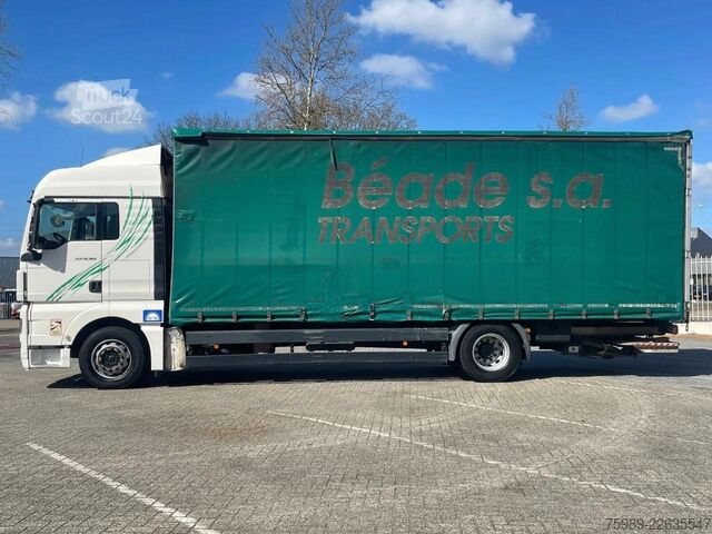 Раздвижной брезент MAN TGX 18.360 Euro 5, RETARDER