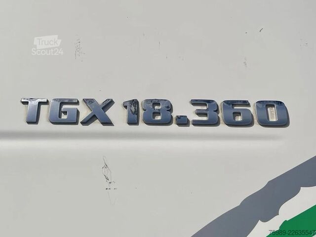Раздвижной брезент MAN TGX 18.360 Euro 5, RETARDER