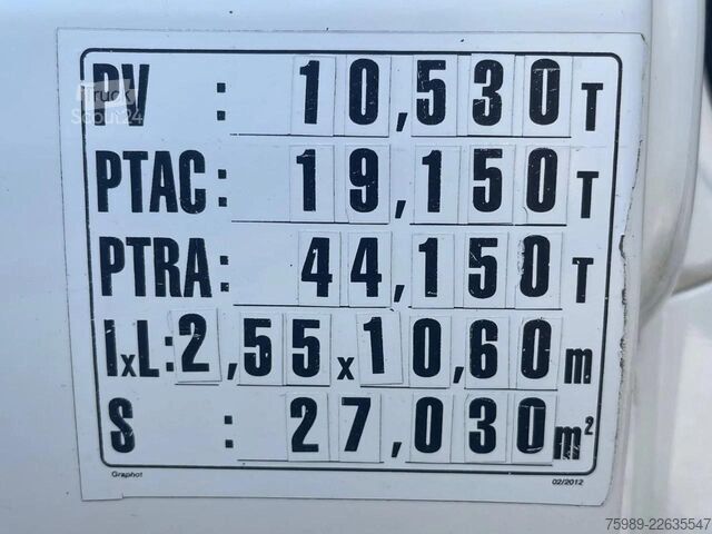 Drsna ponjava MAN TGX 18.360 Euro 5, RETARDER