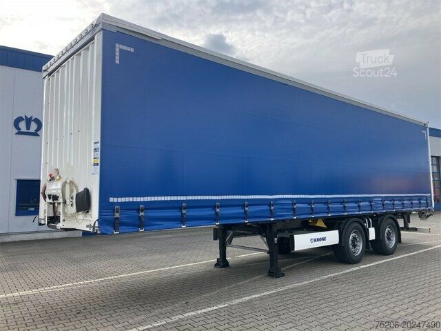 Odprta polprikolica s ponjavo Krone City Profi Liner SZP 18 eLNZ4-CS
