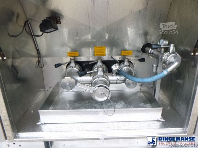 Rezervoar Burg Food tank inox 35.5 m3 / 3 comp