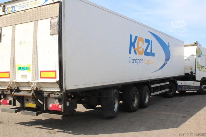 Caisse fermée Groenewegen 3x BPW 3 TONS  lift