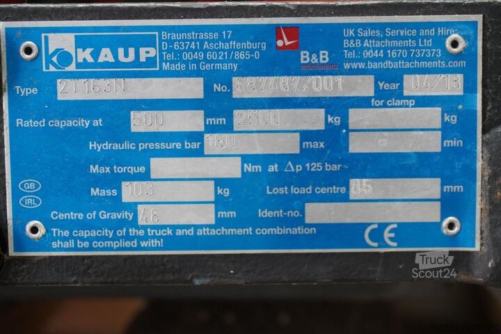 Villapozicionáló KAUP KAUP 2T163SN, Breite 1160 mm
