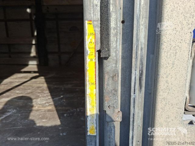 Atvērta puspiekabe ar tentu Schmitz Cargobull Curtainsider Mega Double deck