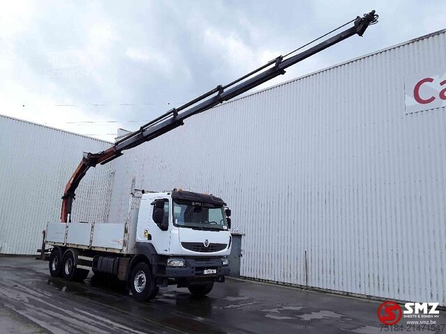 Plateforme de chargement ouverte Renault Kerax 460 Palfinger Pk20002