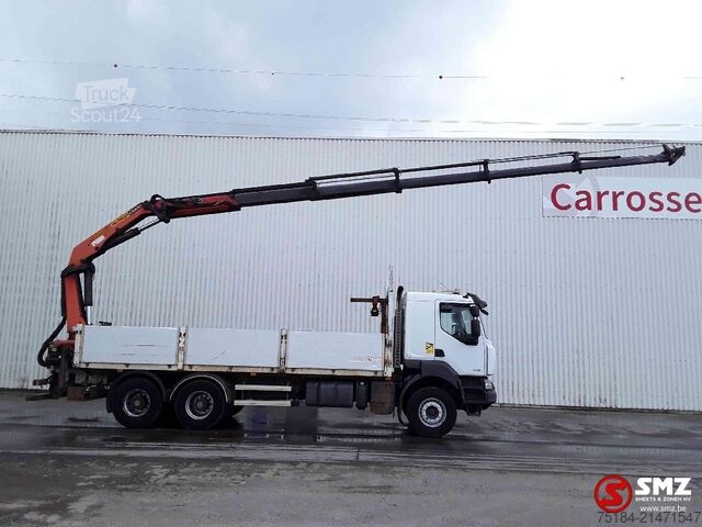 Plateforme de chargement ouverte Renault Kerax 460 Palfinger Pk20002