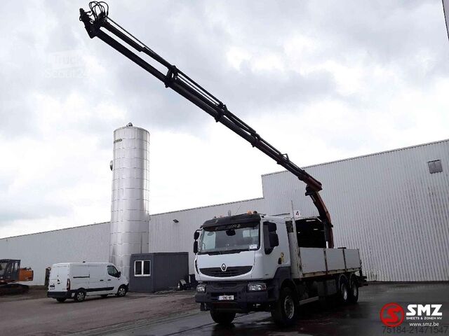 Plateforme de chargement ouverte Renault Kerax 460 Palfinger Pk20002