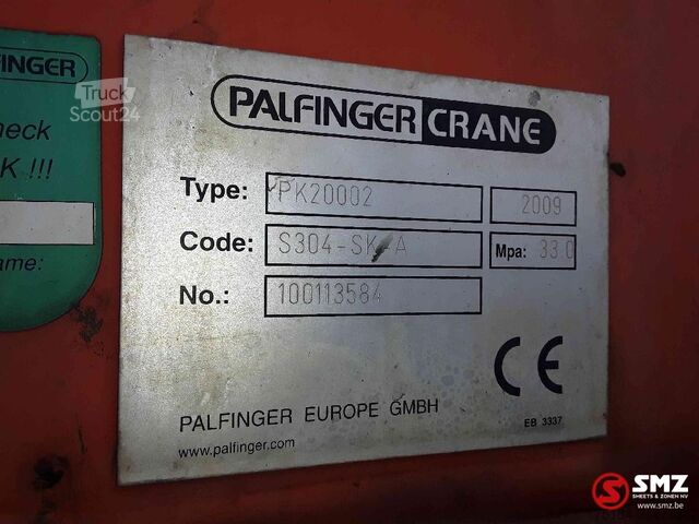 Plateforme de chargement ouverte Renault Kerax 460 Palfinger Pk20002