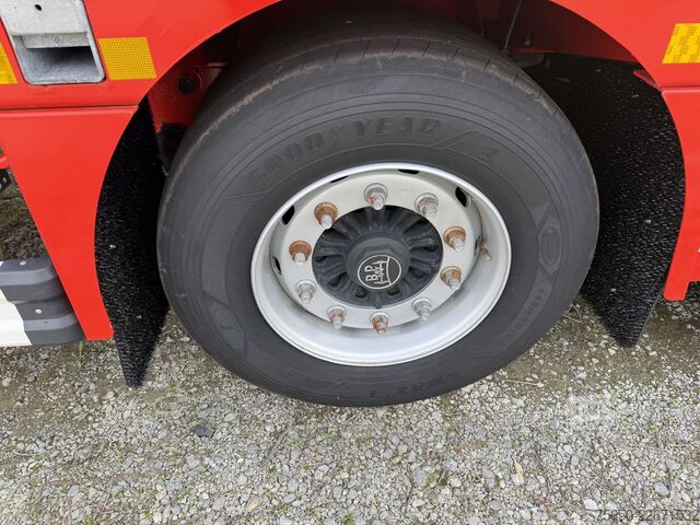 Reboque de plataforma rebaixada Kässbohrer LB3E  3 Achs Mega Satteltieflader, Jumbo, Wenig Benutzt