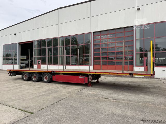 Reboque de plataforma rebaixada  t3  3 Achs Satteltieflader Mega