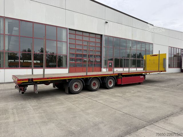 Reboque de plataforma rebaixada  t3  3 Achs Satteltieflader Mega