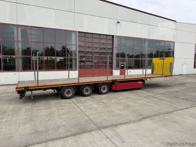 Reboque de plataforma rebaixada  t3  3 Achs Satteltieflader Mega