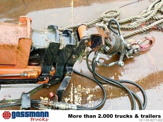 Roll-off konteyneri Abrollcontainer mit Flügeltüren & Atlas Kran AK