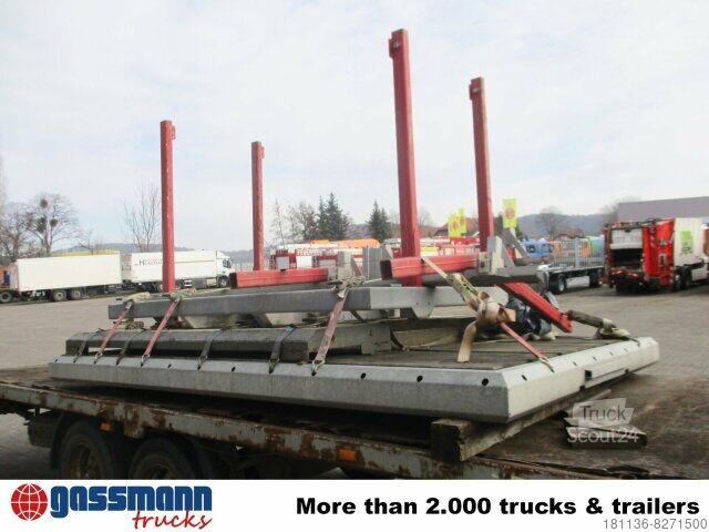 Plato nákladné auto  Pritschenaufbau mit Wechselsystem für