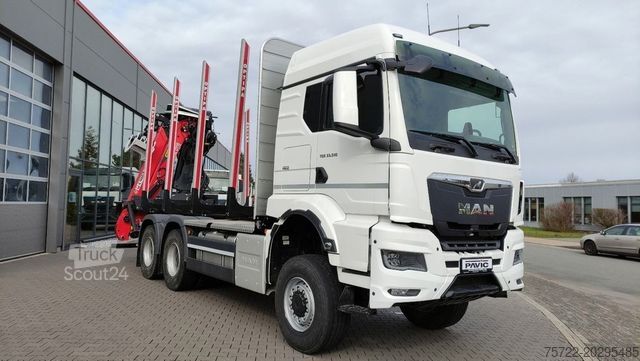 Лесовоз MAN TGS 33.520 6x6 BL RADSTAND 3900mm Sofort Verfügb