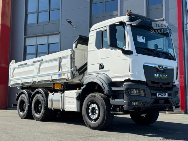 Трехсторонний самосвал MAN TGS 33.480 6x4 BB Meiller 3-Seitenkipper Bordmat