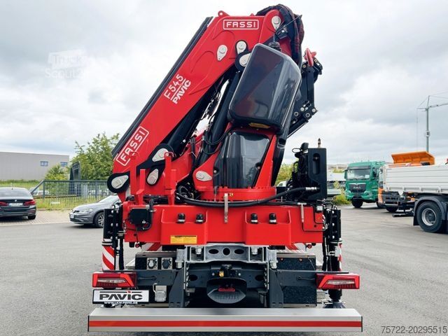 Autokran SCANIA R560 B 6x2-4 Containerpritsche/FASSI F545RA.2.28
