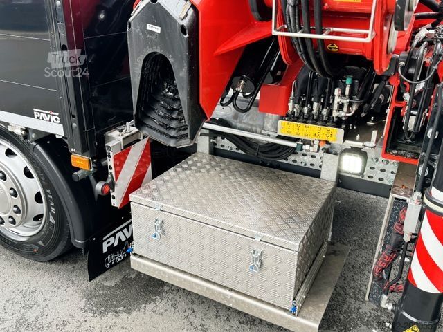 Autokran SCANIA R560 B 6x2-4 Containerpritsche/FASSI F545RA.2.28
