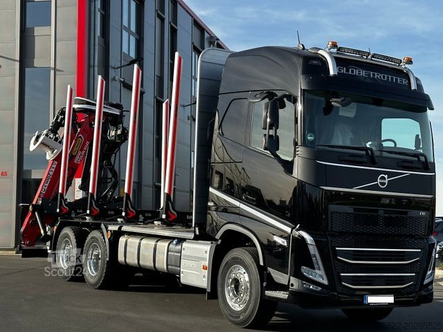 Camion forestier VOLVO FH 540 BL 6x4/KRAN EPSILON M12Z105