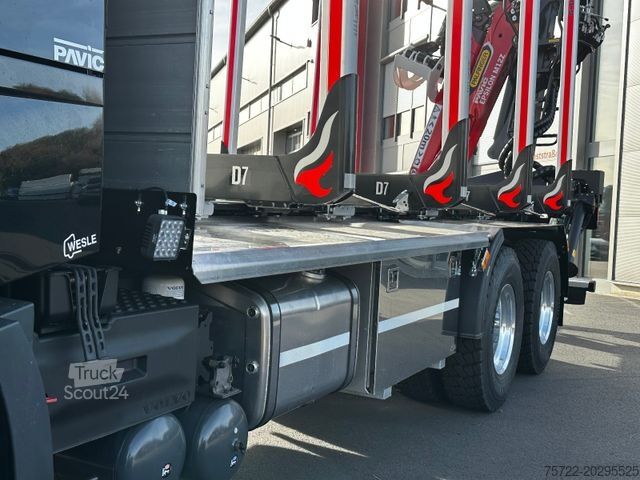 Camion forestier VOLVO FH 540 BL 6x4/KRAN EPSILON M12Z105