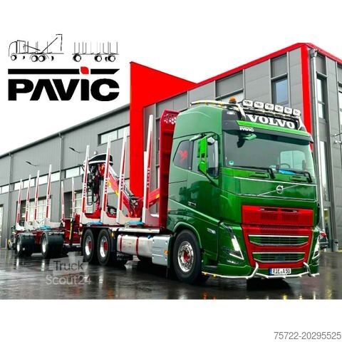 Camion forestier VOLVO FH 540 BL 6x4/KRAN EPSILON M12Z105