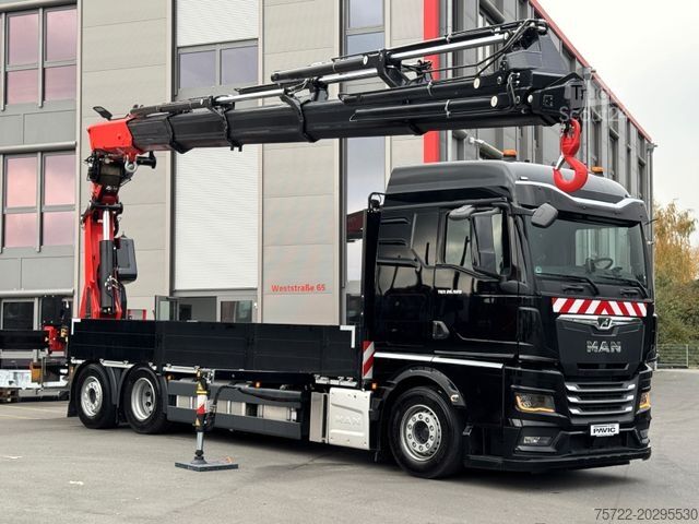 Γερανός τοποθετημένος σε φορτηγό MAN TGX 26.540 6x2-4 LL Containerpritsche/Fassi 545
