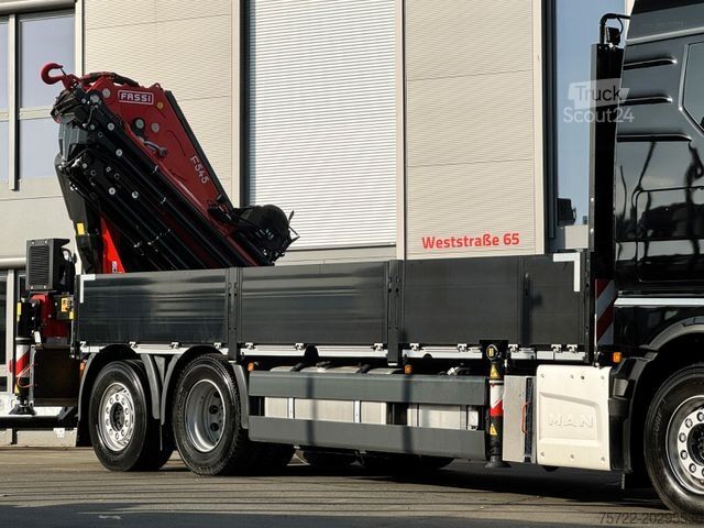Γερανός τοποθετημένος σε φορτηγό MAN TGX 26.540 6x2-4 LL Containerpritsche/Fassi 545