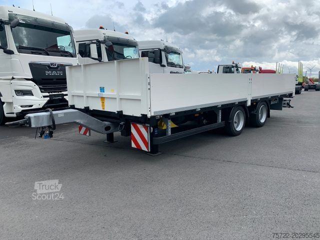 Anhänger mit offener Pritsche PAVIC TBPA 14 64ZC PRITSCHE MIT CONTAINERVERRIEGELUNG
