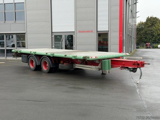 Otwarta przyczepa WECON AWZ 218 LZ Containerpritschen-Anhänger