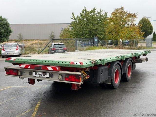 Otwarta przyczepa WECON AWZ 218 LZ Containerpritschen-Anhänger