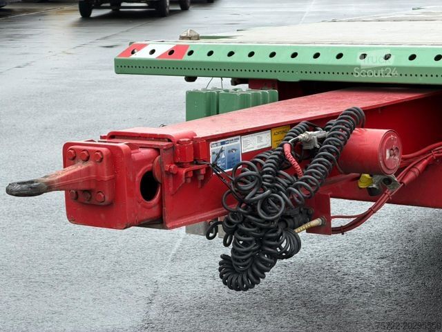 Otwarta przyczepa WECON AWZ 218 LZ Containerpritschen-Anhänger