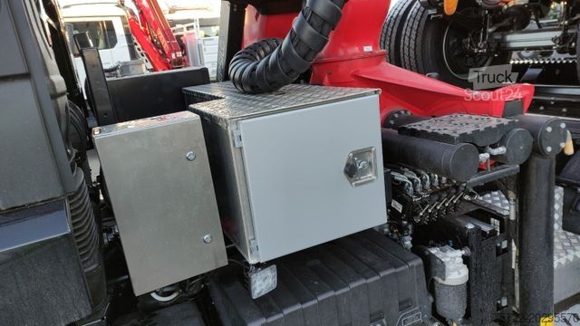 Φορτηγό μεταφοράς ξυλείας MAN TGS 33.520 BL 6X6 Langholz + Nachläufer