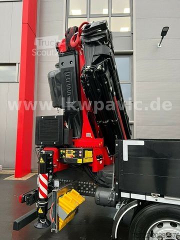 Żuraw samochodowy MERCEDES-BENZ ACTROS 2548/CONTAINERPRITSCHE/KRAN FASSI F545