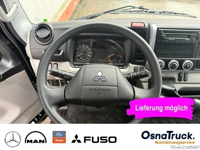 Furgão basculante FUSO 3C15 Hinterkipper+Box Klima,AHK 3,5t,Diff-Sperre