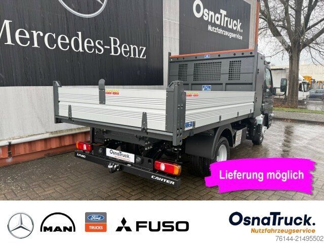 Tipper van MITSUBISHI 3C15 Hinterkipper+Box Klima,AHK 3,5t,Diff-Sperre