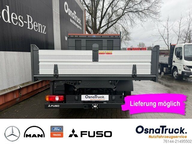 Tipper van MITSUBISHI 3C15 Hinterkipper+Box Klima,AHK 3,5t,Diff-Sperre